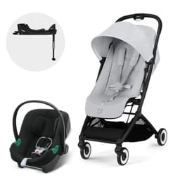 Coche Travel System Orfeo BLK + Aton S2 + Base