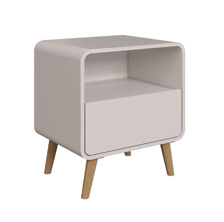 Velador Retro 1 Cajon Roble Claro