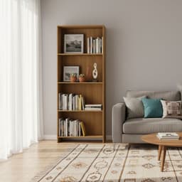 Librero Color Natural 164x57x27cm R16