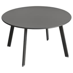 Mesa Terraza Redonda Metal Grafito D. 50 X 45 cm