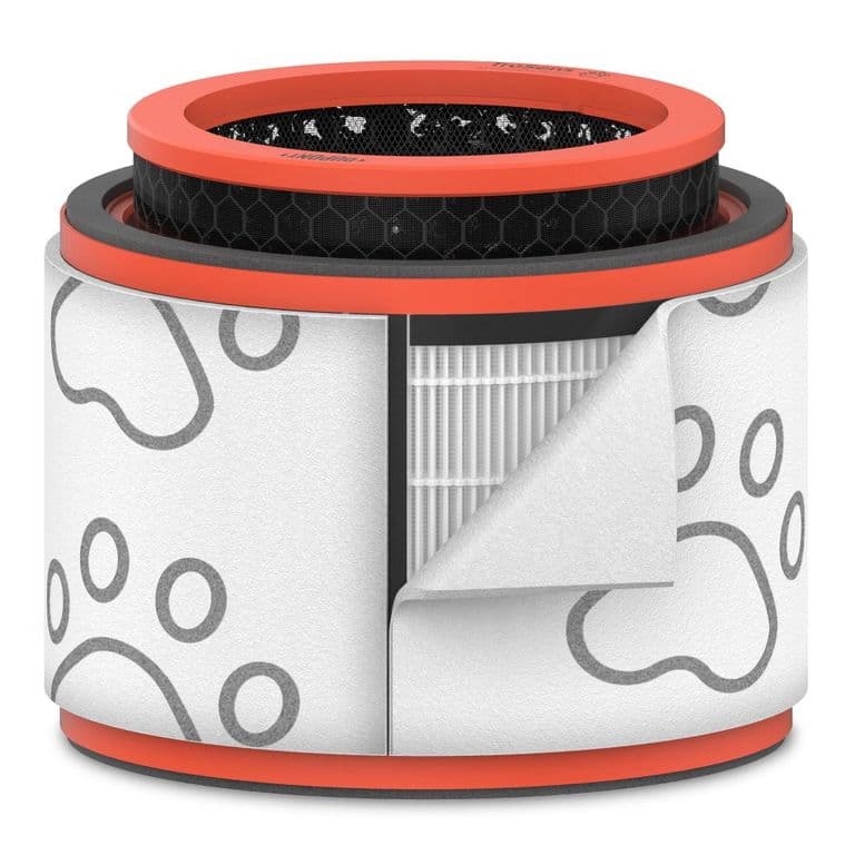 Repuesto Filtro HEPA + Carbon Mascotas Z2000