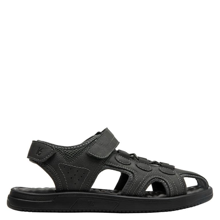 Sandalia Hombre Casual Negro 39