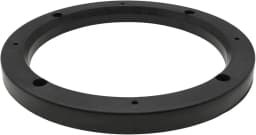 Espaciador De Montaje Parlante Para Puerta Auto Negro 2u 6p