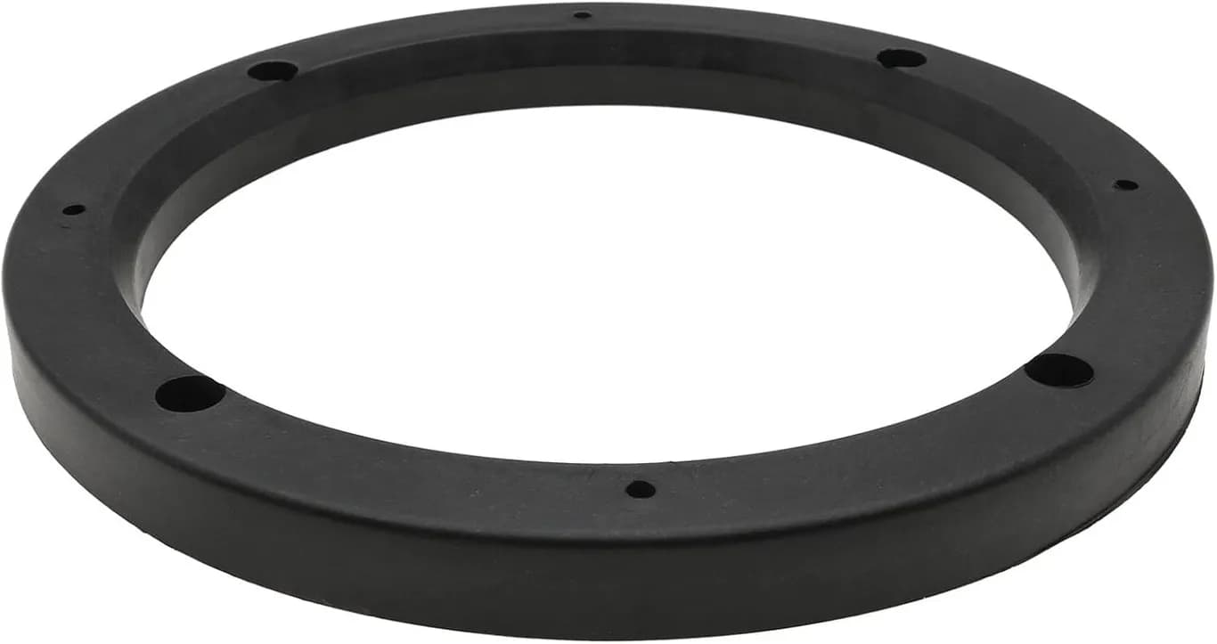 Espaciador De Montaje Parlante Para Puerta Auto Negro 2u 6p