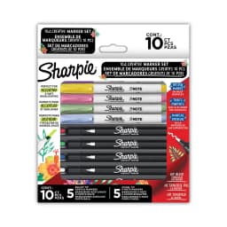 Pack 10 Holiday Marcador Y Destacador Acrilico