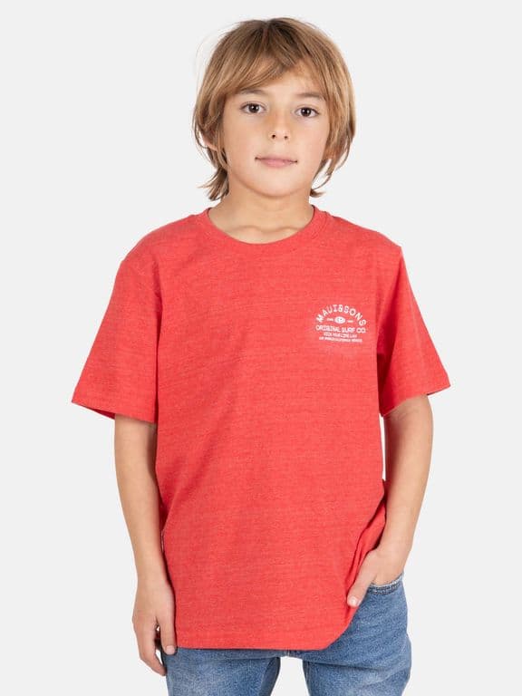 Polera MC Salitre Rojo Infantil Rojo 4