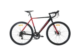 BICICLETA GRAVEL 700*58 GRAVEL-X NEGRO ROJO Rojo L