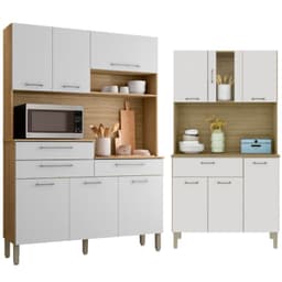 Combo mueble de cocina kyra y kit 8 puertas kit orion k0608