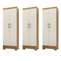 Combo 3 Closet Multiuso Luna Off White K15X3