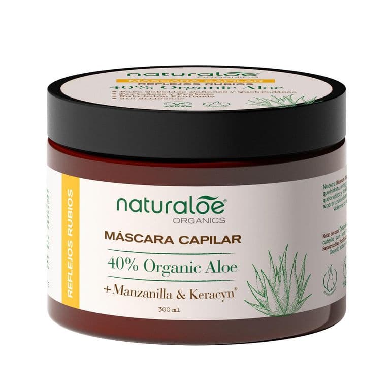 Mascara Reparacion Profunda Reflejos Rubios 300ml