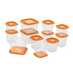 Set Contenedores de Plastico Hermeticos 12 Un