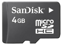 Memoria Micro Sd Hc 4gb Clase 4 + Adaptador Sd