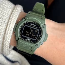 Reloj Hombre Vintage W-219HC-3BV Verde TALLA UNICA
