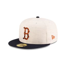 Gorra 59Fifty Boston Red Sox Hemp Natural Blanco Blanco 7 1/2