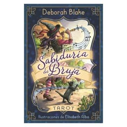 SABIDURIA DE BRUJA TAROT TAPA BLANDA - DEBORAH BLAKE - LIBRO