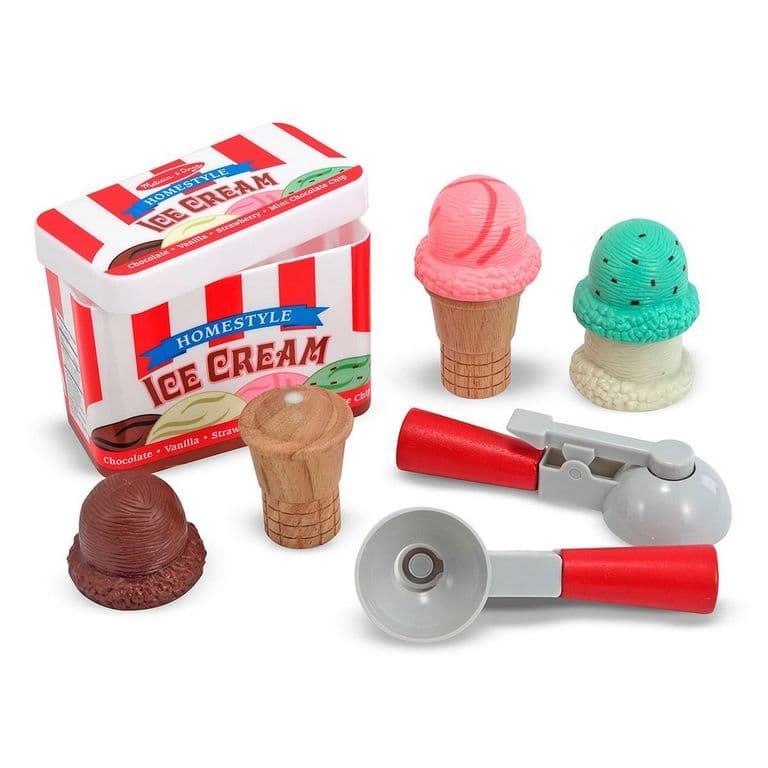 Juego de helado de madera Melissa and Doug magneticas