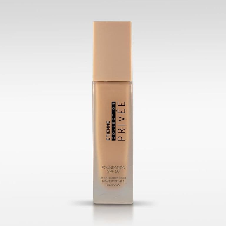 Privee Foundation SPF50 Toast 03 Acido Hialuronico y Vitam E Sin color
