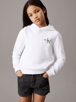 Poleron Nina Small Monogram Blanco Blanco 6