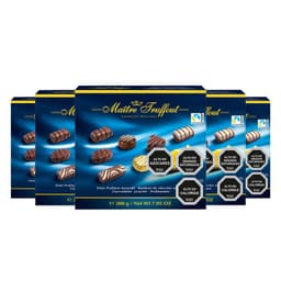 Pack 5 Chocolate Bombon Blue 200g