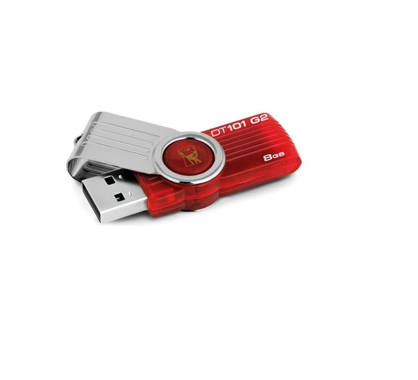 Pendrive Datatraveler 101 G2 Dt101g2 8gb 2.0 Rojo