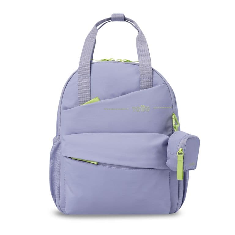Mochila Universitario Porta Tablet 10 Suzuka Morado Mujer Morado S