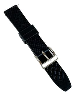 Correa Reloj Caucho FKM Gladiador Quick Release Negro 20