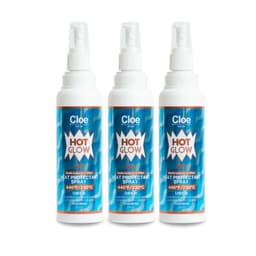 Set x3 Spray Professional Hot Glow Kiss Termo Proteccion 250ml