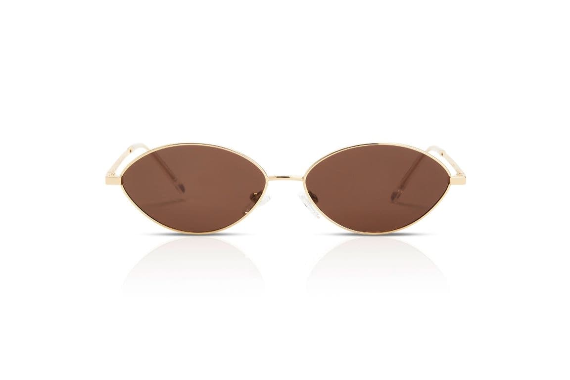 Lentes de Sol Dorado Polarizados Eyewear Dorado M