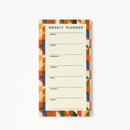 Planner Magnetico semanal Suecia / 80 Hojas 80gsm / 10x20cm