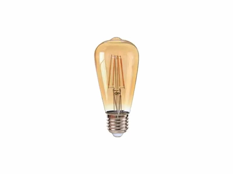 Ampolleta Led St64 Vintage E27 4w 2700k
