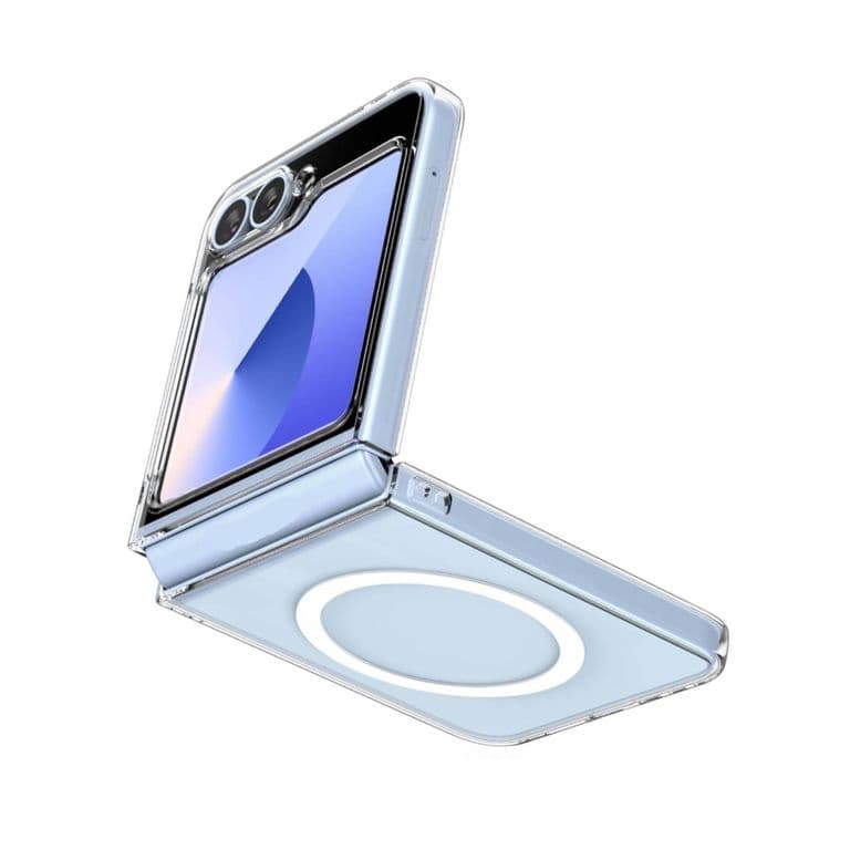 Carcasa Transparente Para Samsung Z Flip 7 Magsafe