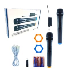 Microfono Inalambrico Profesional 50mts Compatible Cancelacion Ruido