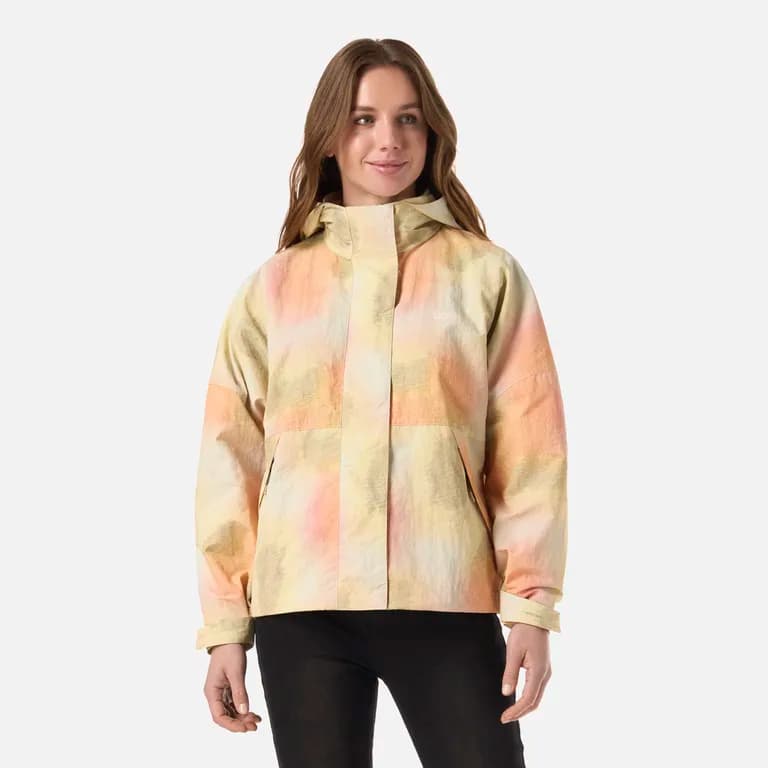 Chaqueta Mujer CityMe WindBreaker Hoody Jacket Print Damasco Damasco XS