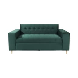 SOFA TRES CUERPOS FELPA VERDE Verde oliva