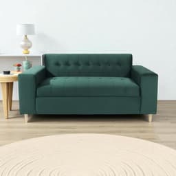 SOFA DOS CUERPOS FELPA VERDE Verde oliva