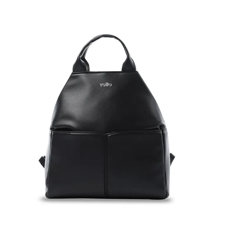 Cartera Universitario De Moda Style 1 Negro Negro S