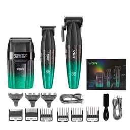 Barber Combo V-640S3 Cortadora, Patillera y Afeitadora 3 en 1 Azul