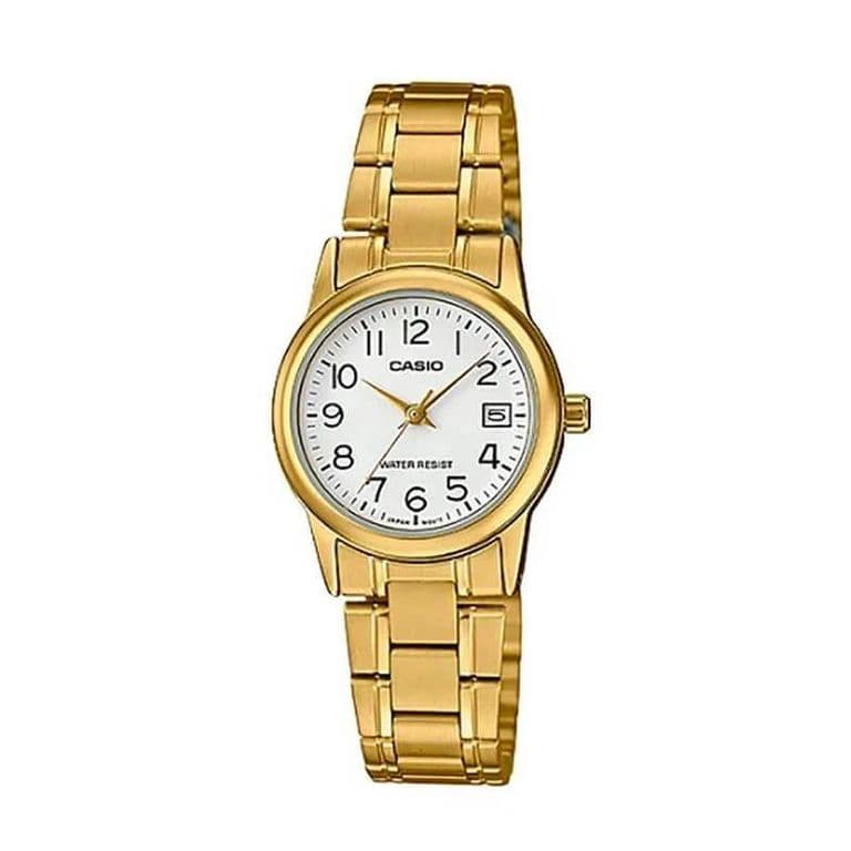 Reloj Analogo Mujer LTP-V002G-7B2 Dorado TALLA UNICA