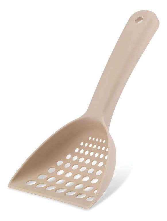 Pala Beco Scoop Para Arena Sanitaria Mascotas Perros Y Gatos - Crema