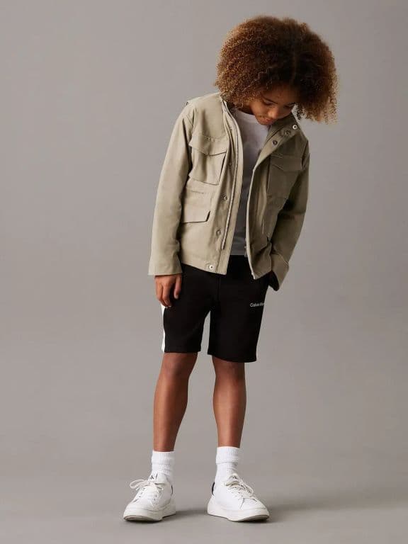 Short Nino Color Block Relaxed Negro Negro 6