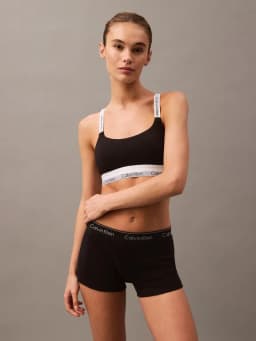 Bralette Icon Modal Mesh Negro Negro S