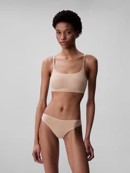 Bralette Lined Invisible Comfort Beige Beige S