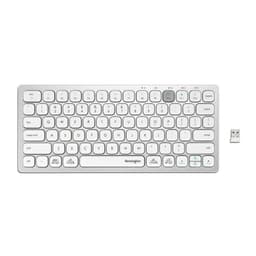 Teclado Inalambrico Compacto 3 Dispositivos Blanco