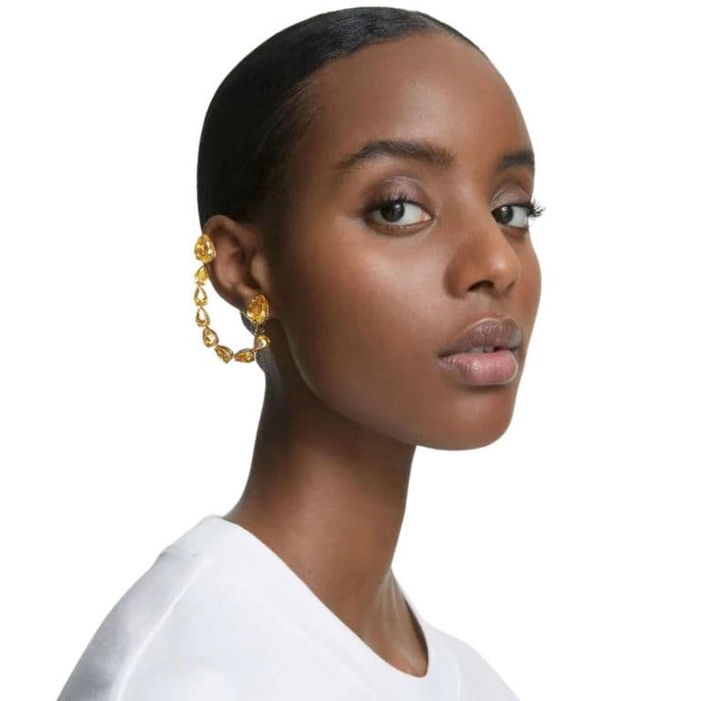 Conjunto de Pendientes y Ear Cuff Millenia 5613640 Dorado 56