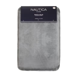 Alfombra de Bano Home flannel 40x60cm antideslizante gris
