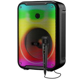Parlante Bluetooth Flaming Light Flow 8 RGB 20W RMS C Mic Negro