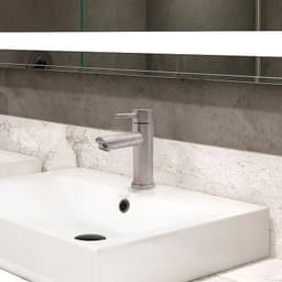 Monomando Llave Grifo Lavatorio Modelo Fiorenzo Con Apertura En Frio Marca