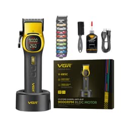 Maquina Cortar Pelo Barberia Clipper V-885c Profesional Color Amarillo