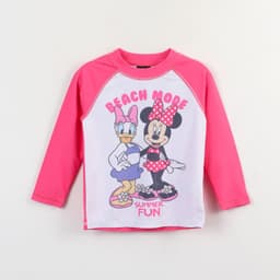 Polera UV Nina Blanco Daisy & Minnie Minnie Blanco 2