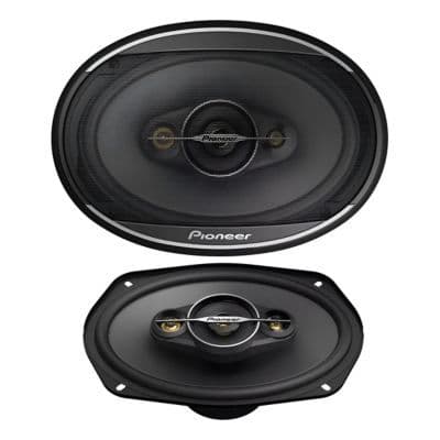 Parlantes Ovalados Ts-a6968s Color Negro